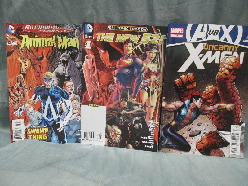 Comic Book lot of 3 books- vary...