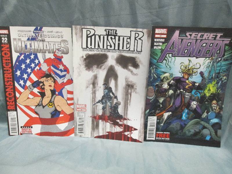 Comic Book lot of 3 books- vary...