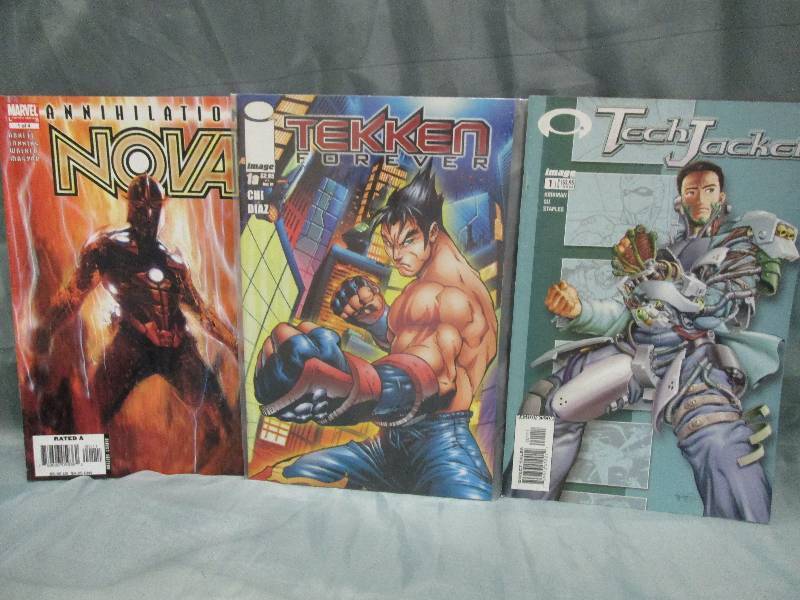 Comic Book lot of 3 books- vary...