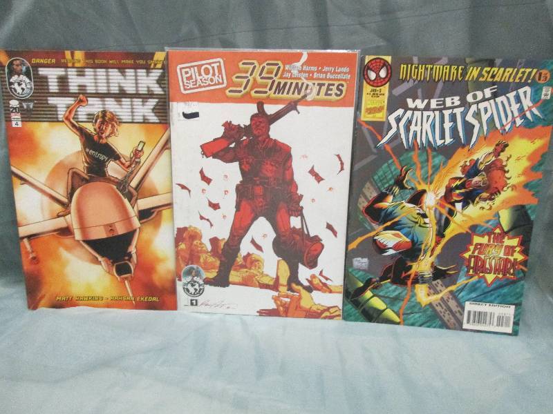 Comic Book lot of 3 books- vary...
