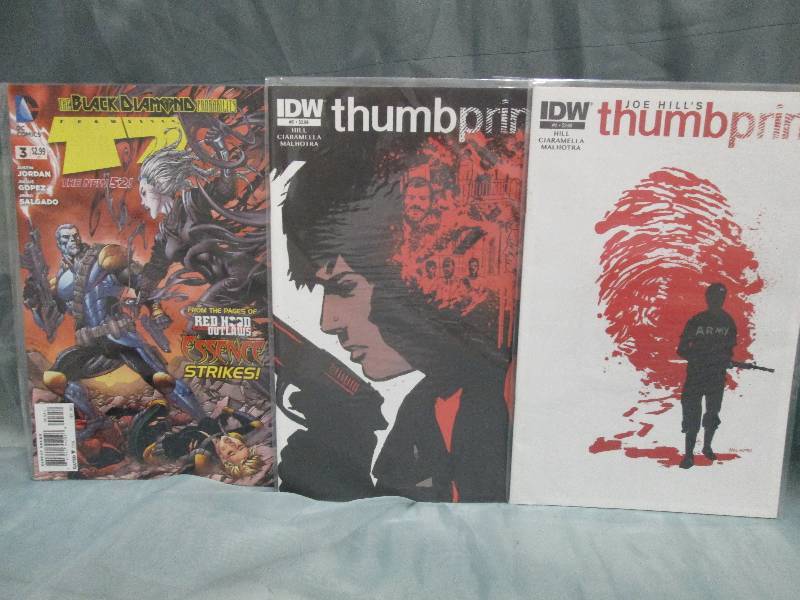 Comic Book lot of 3 books- vary...