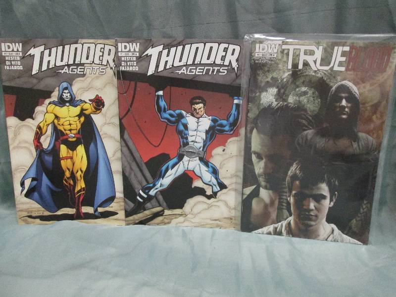 Comic Book lot of 3 books- vary...