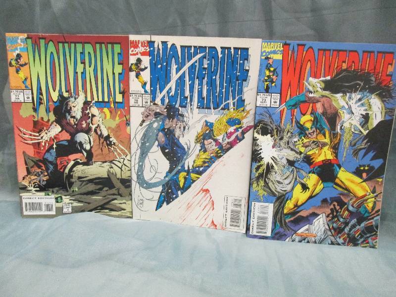 Comic Book lot of 3 books- vary...