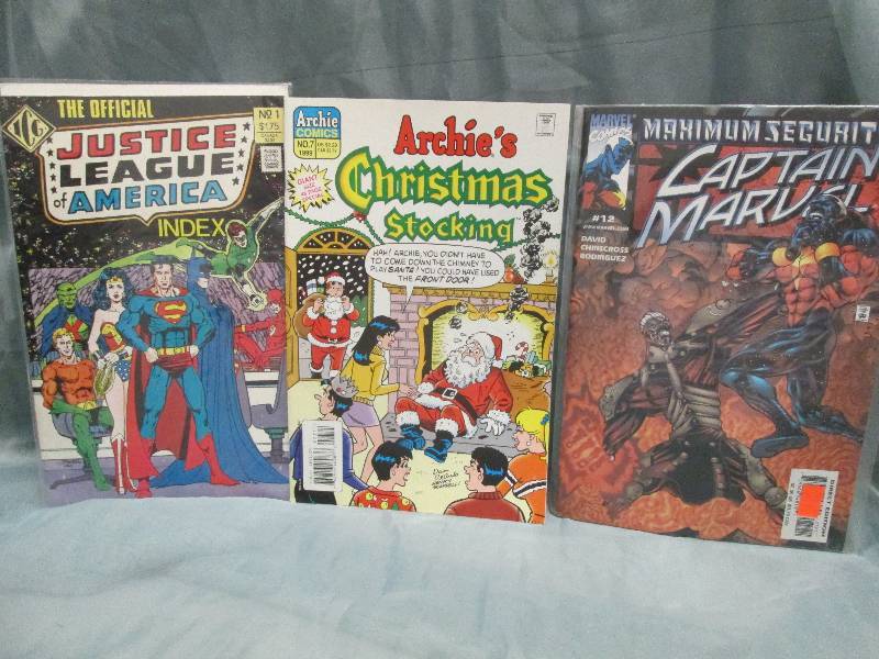 Comic Book lot of 3 books- vary...