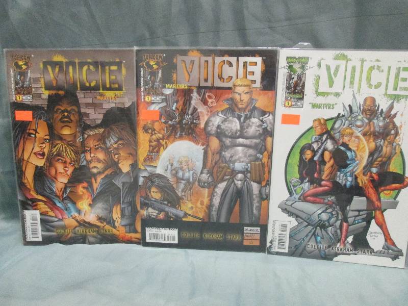 Comic Book lot of 3 books- vary...