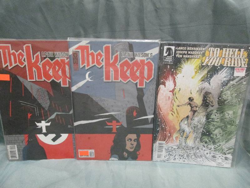 Comic Book lot of 3 books- vary...