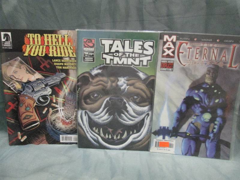 Comic Book lot of 3 books- vary...
