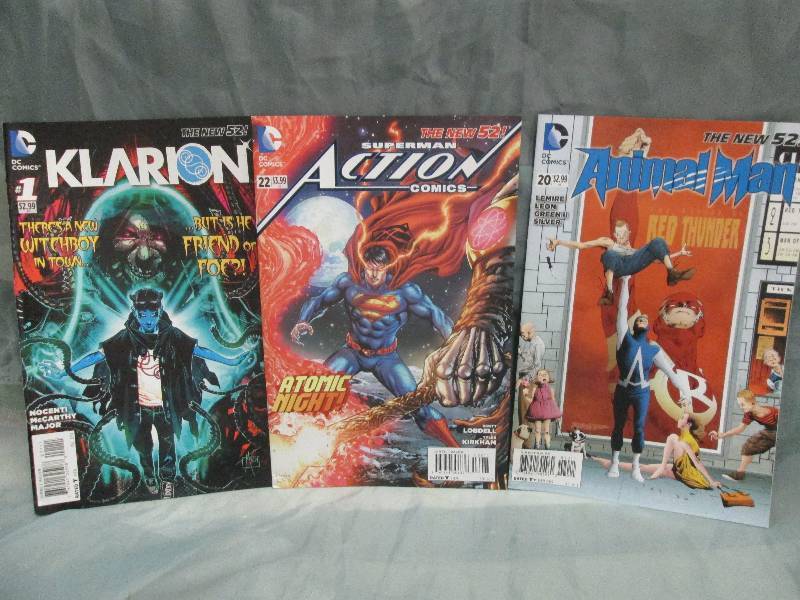Comic Book lot of 3 books- vary...