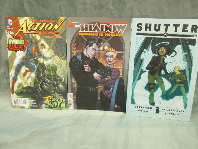Comic Book lot of 3 books- vary...