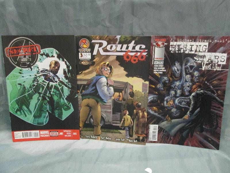 Comic Book lot of 3 books- vary...
