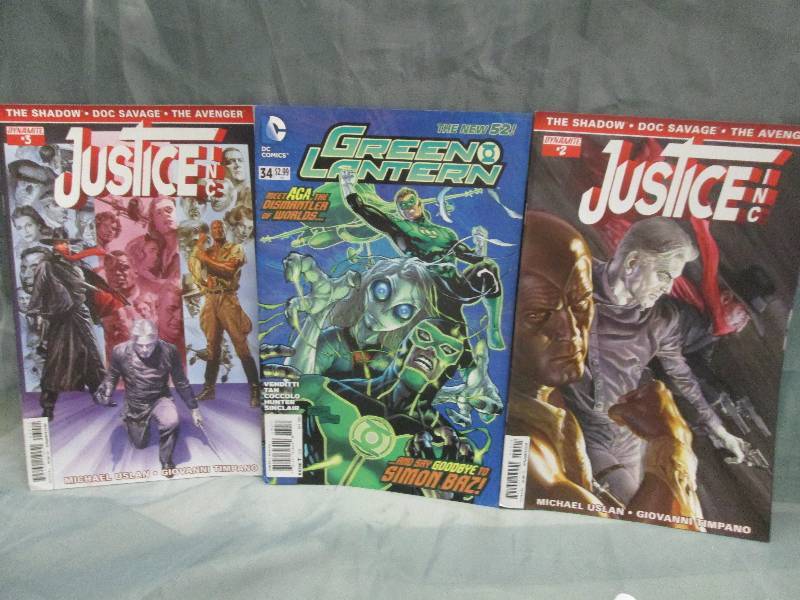 Comic Book lot of 3 books- vary...