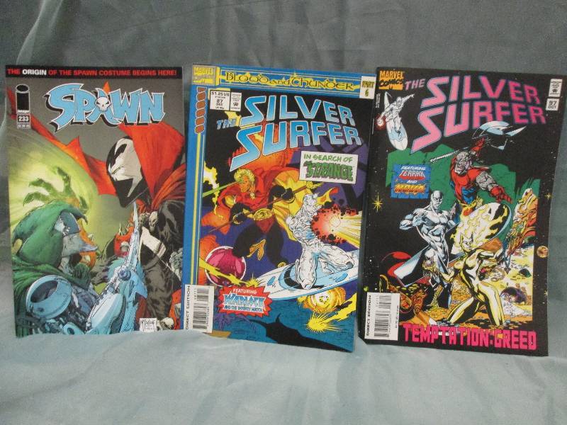 Comic Book lot of 3 books- vary...