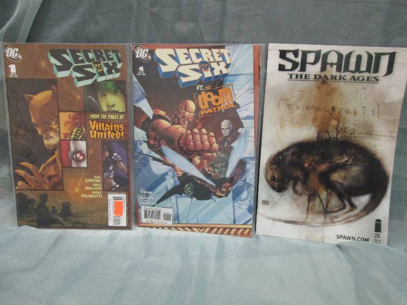 Comic Book lot of 3 books- vary...