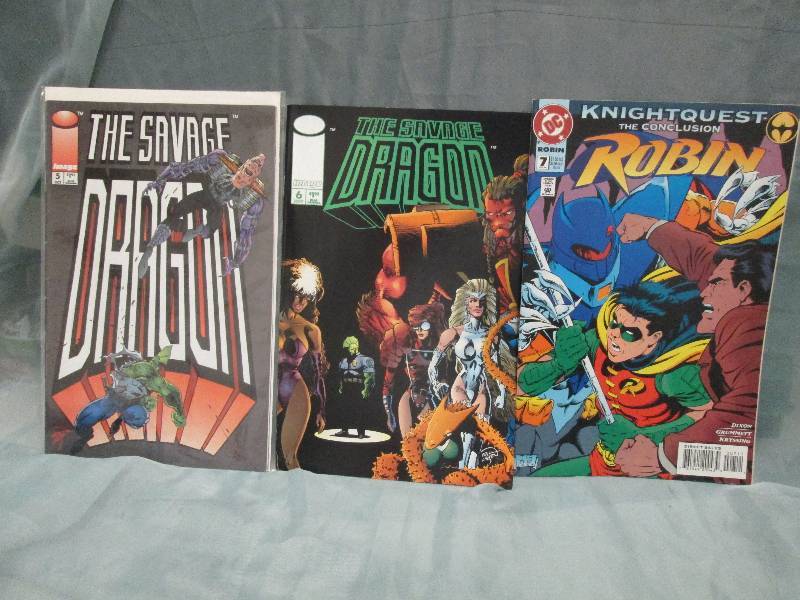 Comic Book lot of 3 books- vary...