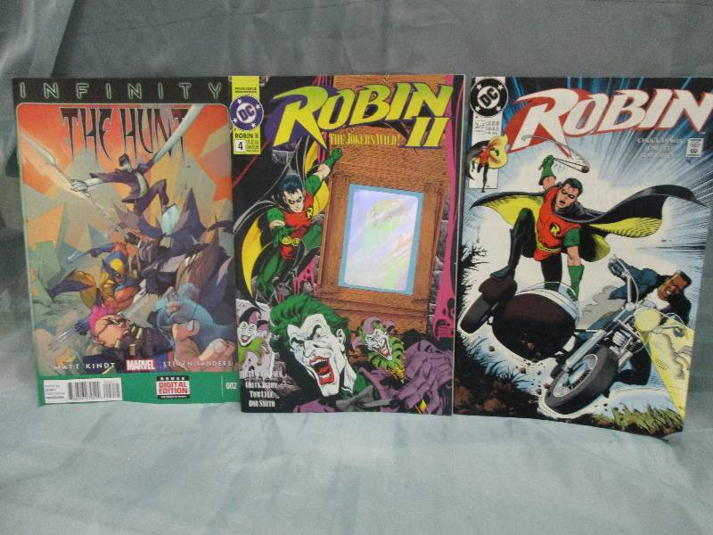 Comic Book lot of 3 books- vary...