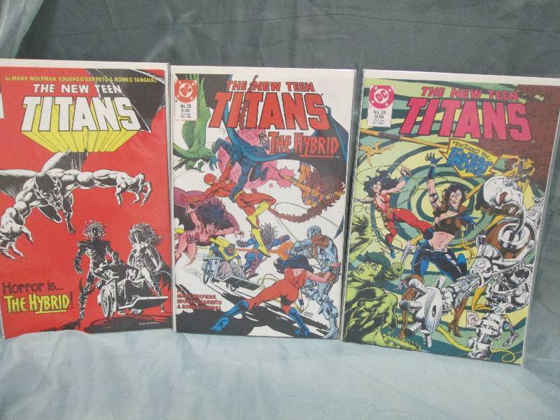 Comic Book lot of 3 books- vary...