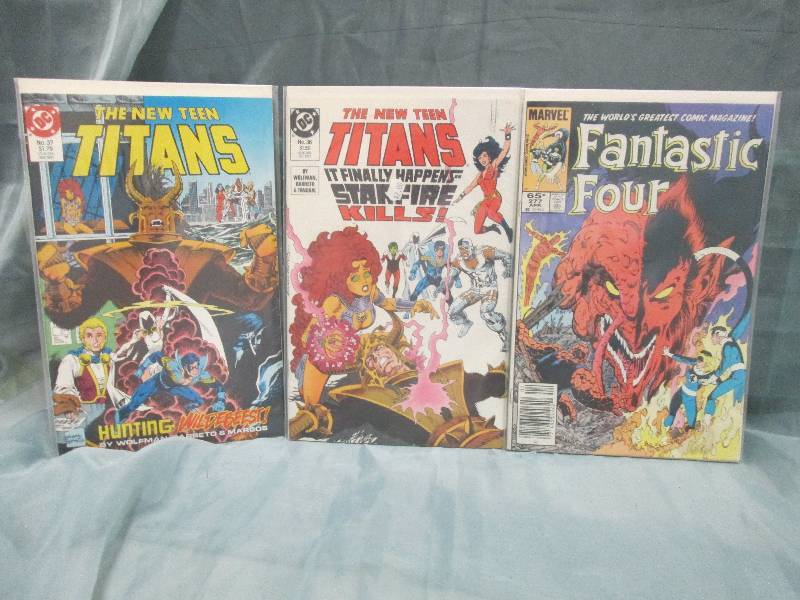 Comic Book lot of 3 books- vary...