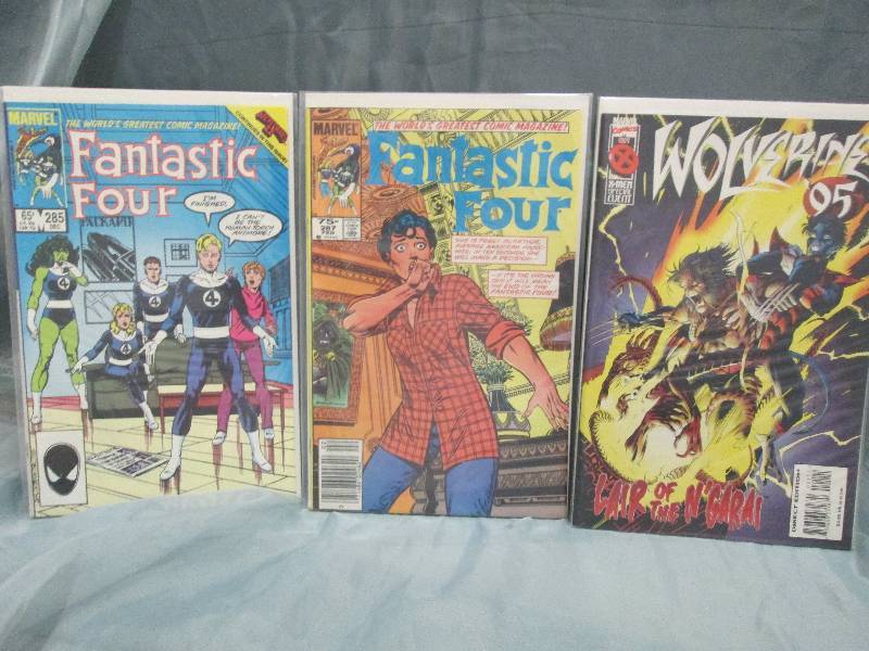 Comic Book lot of 3 books- vary...