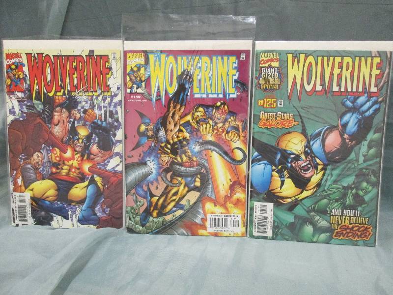 Comic Book lot of 3 books- vary...
