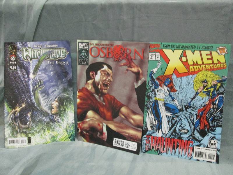 Comic Book lot of 3 books- vary...