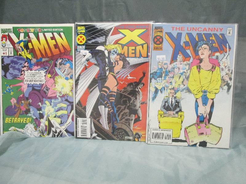 Comic Book lot of 3 books- vary...