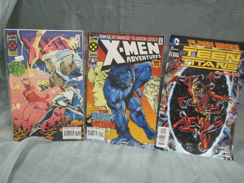 Comic Book lot of 3 books- vary...