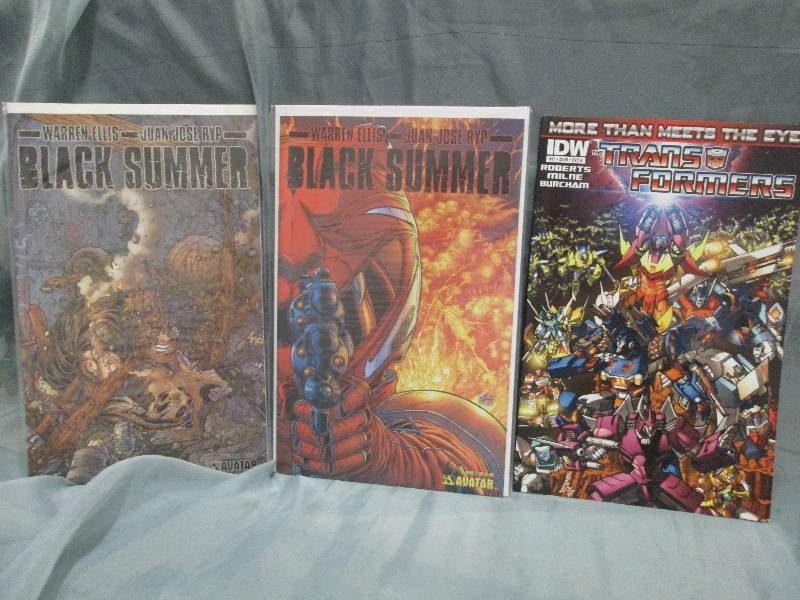 Comic Book lot of 3 books- vary...