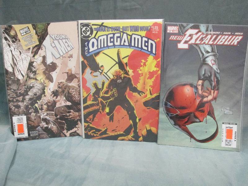 Comic Book lot of 3 books- vary...