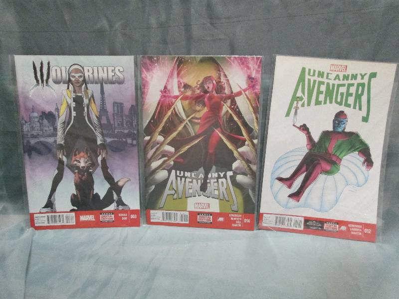 Comic Book lot of 3 books- vary...