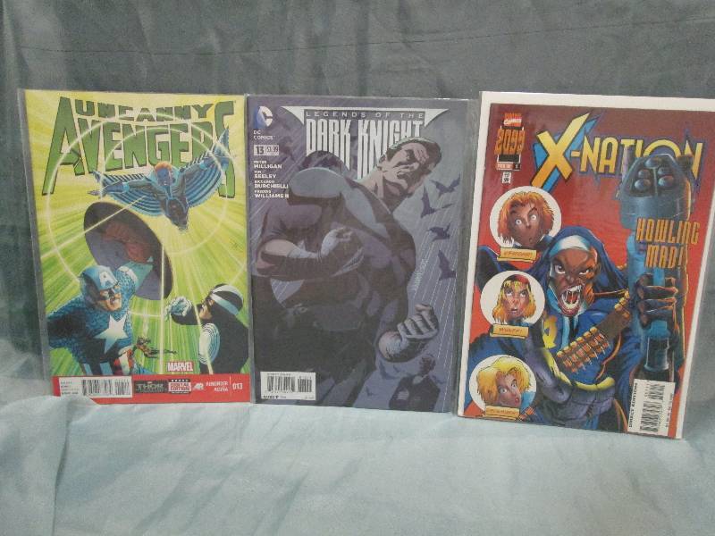 Comic Book lot of 3 books- vary...
