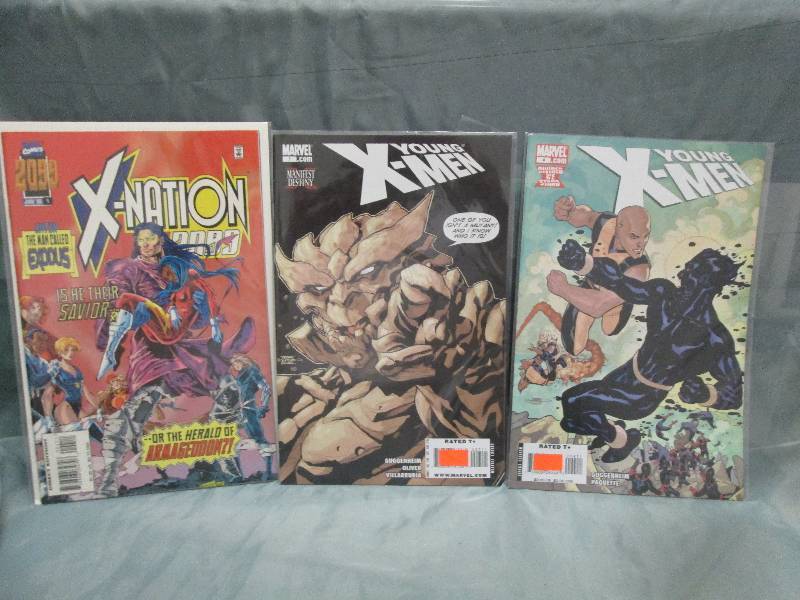 Comic Book lot of 3 books- vary...