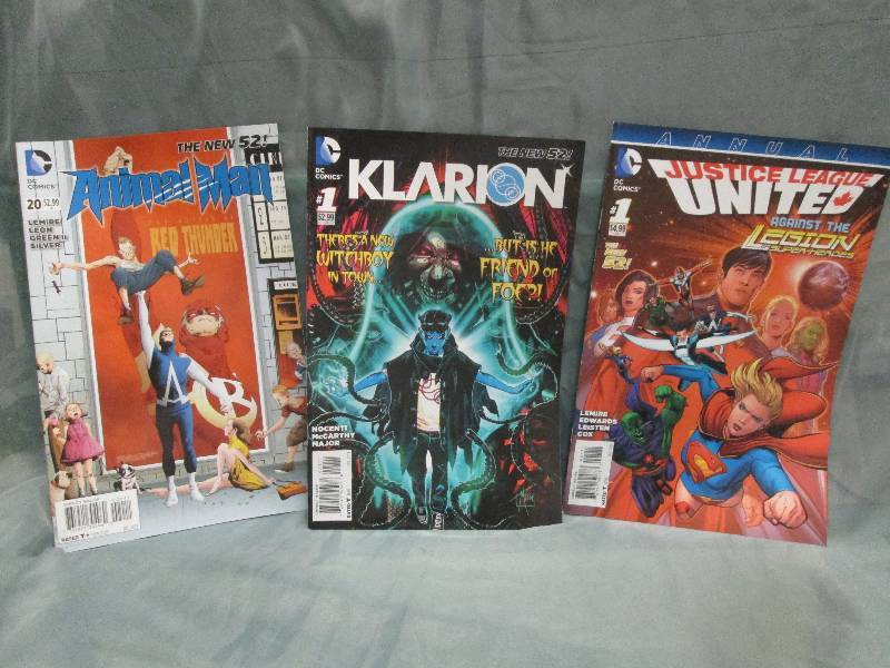 Comic Book lot of 3 books- vary...