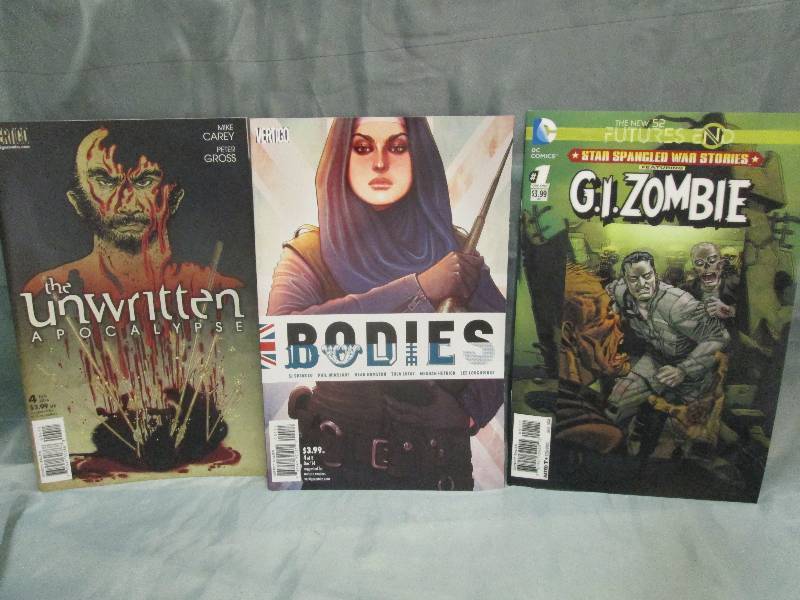 Comic Book lot of 3 books- vary...