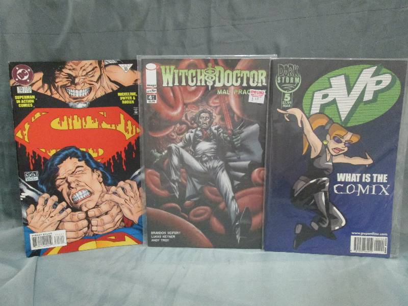 Comic Book lot of 3 books- vary...