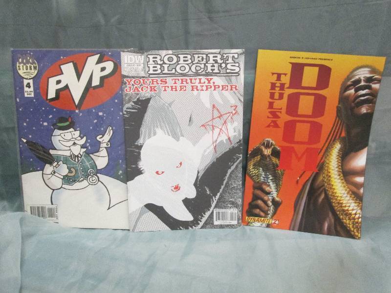 Comic Book lot of 3 books- vary...