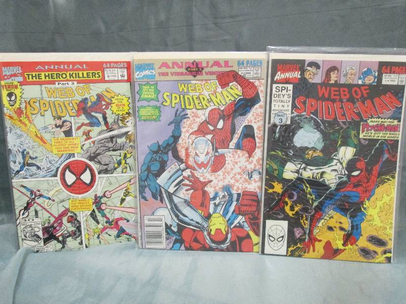 Comic Book lot of 3 books- vary...