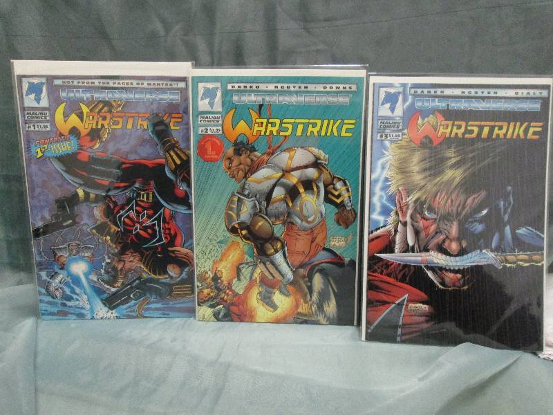 Comic Book lot of 3 books- vary...