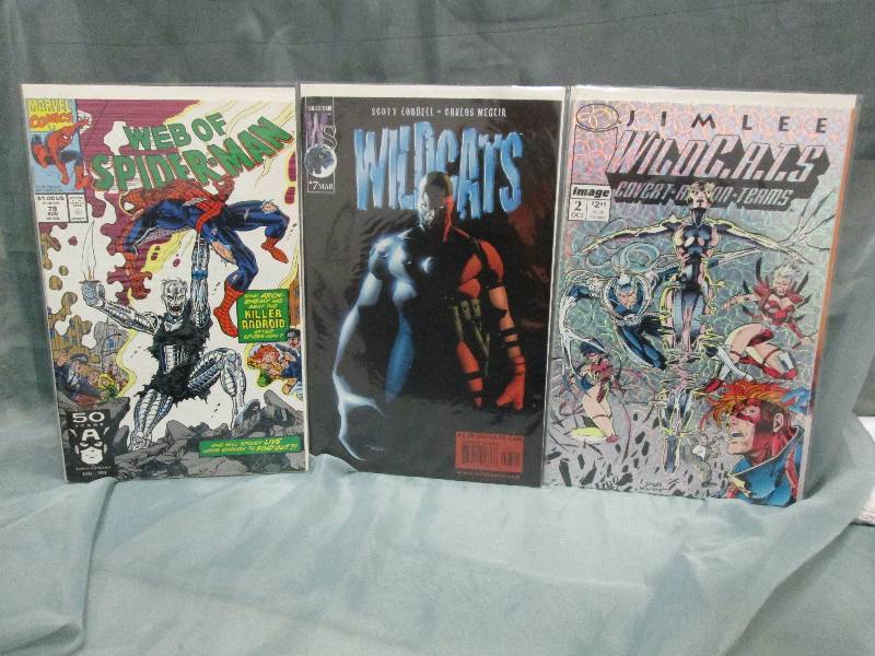 Comic Book lot of 3 books- vary...