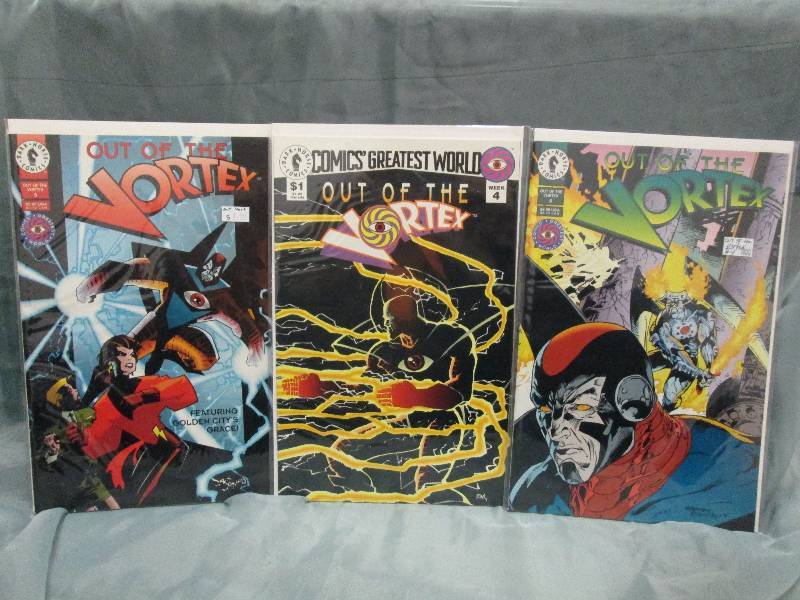 Comic Book lot of 3 books- vary...