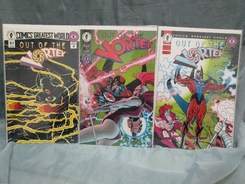Comic Book lot of 3 books- vary...