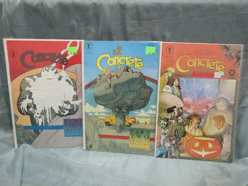 Comic Book lot of 3 books- vary...