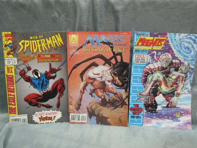 Comic Book lot of 3 books- vary...