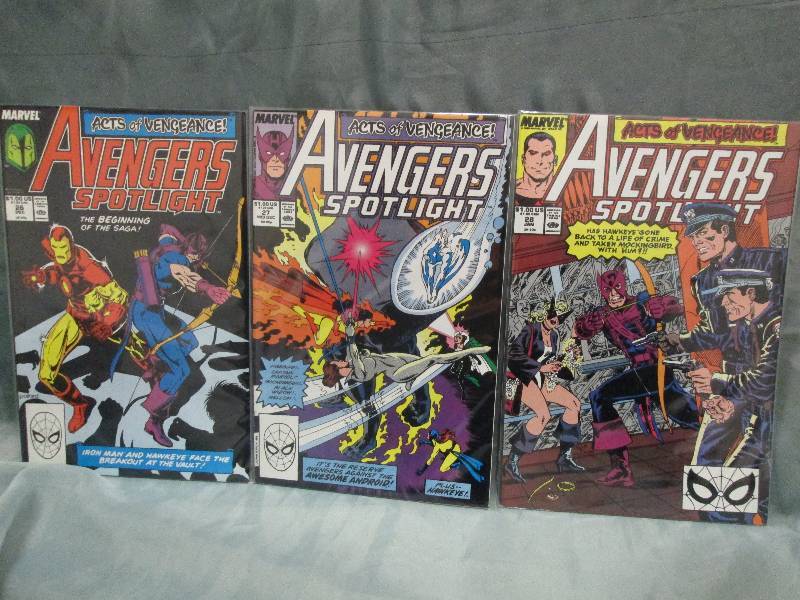 Comic Book lot of 3 books- vary...