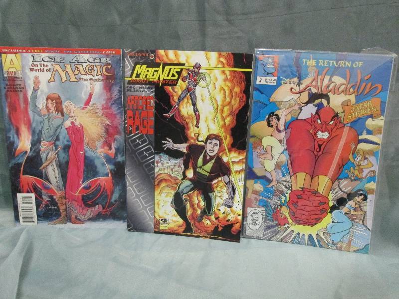 Comic Book lot of 3 books- vary...
