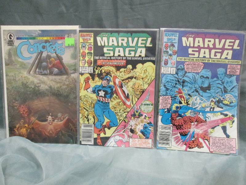 Comic Book lot of 3 books- vary...