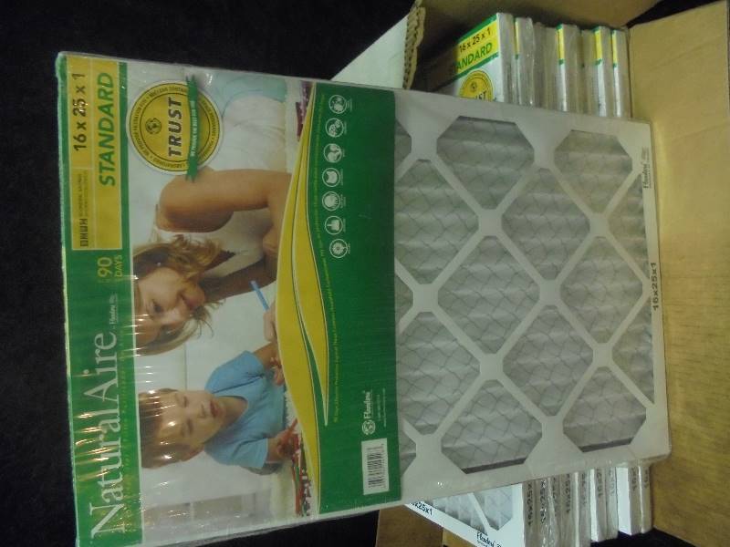 Lot - Flanders Natural Aire Filters 16x25x1