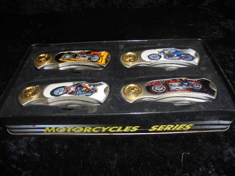 Knife Set - Motorcycles Series