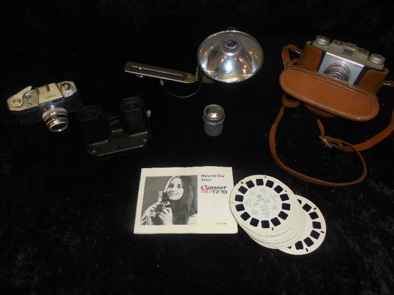 Lot - Misc Cameras, View Master