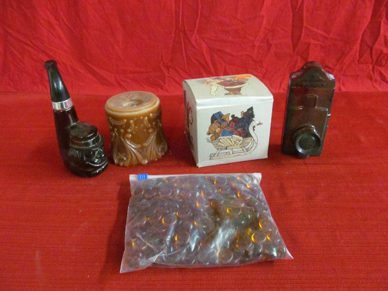 lot 42 image: Avon decanters