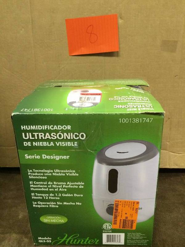 Ultrasonic Humidifier tested works